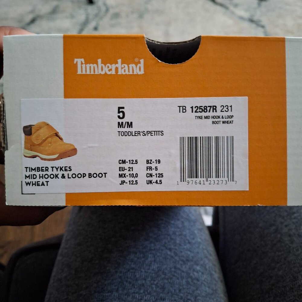 Timberland Timber Tykes Mid Hook & Loop Boot